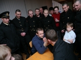 Православная молодежь Севастополя и моряки ЧФ РФ вместе отпраздновали Масленицу.